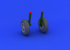 Eduard 632019 F4U-1 wheels 1/32 (Tamiya)
